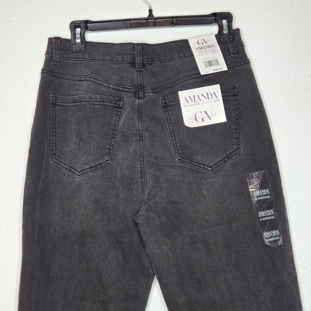 NWT Gloria Vanderbilt Women's Amanda Classic Straight Jeans - Picture 4 of 14